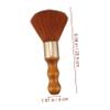 DOITOOL Soft Wooden Vinyl Record Cleaning Brush Antistatic Cleaner for CD and Turntable Effective Dust Removal for Music Enthusiasts view 2