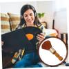 DOITOOL Soft Wooden Vinyl Record Cleaning Brush Antistatic Cleaner for CD and Turntable Effective Dust Removal for Music Enthusiasts view 4