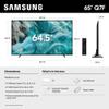 Samsung 65-Inch Class QLED Q7F Series Samsung Vision AI Smart TV (2025 Model, 65Q7F) Quantum HDR, Object Tracking Sound Lite, Q4 AI Gen1 Processor, 4K upscaling, Gaming Hub, Alexa Built-in view 2