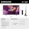 Samsung 65-Inch Class OLED 4K S85F Series, Vision AI Smart TV (2025 Model, 65S85F) Object Tracking Sound Lite w/Dolby Atmos, NQ4 AI Gen2 Processor, Contour Design, Color Booster Pro, Alexa Built-in view 2