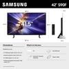 Samsung 42-Inch Class OLED S90F 4K Smart TV (2025 Model) NQ4 AI Gen3 Processor Upscaling Pro HDR +, Motion Xcelerator 144Hz, Vision Alexa Built-in view 2