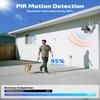100% Wire-FreeWireless Outdoor Security Camera System, Solar Powered WiFi Cameras Systems with PIR Motion Detection, Home Video Surveillance DVR Kits view 3