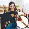 jojofuny Vinyl Record Cleaning Brush Soft Bristles Static Cd Album Cleaner for Turntables Safely Removes Dust Design to Preserve Sound Quality view 4