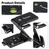Z Flex Tilt Camera Tripod Head Mount, Multi-Angle Foldable Camera Z Bracket, Z Type 360 Rotation Flexible Pan & Tilt with Bubble Level for Camera Slider Rail Tripod Monopod view 4