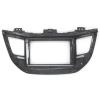 AYYDXRK 9 Inch Car Radio Fascia Compatible with Tucson IX35 2015 2016 2017 2018 Auto Stereo DVD Player Dash Panel Frame Kit Cable Adapter Install Mount Kit(Black,Fascia and Cable) view 2
