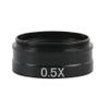 Microscope 0.75X 0.35X 0.5X 1X 2.0X 0.3X 0.35X Glass Barlow Auxiliary Objective Lens for Singletube 200X 180X 300X 500X Zoom C Mount Lens(0.75x 0.35x 2.0x1.0X) view 3