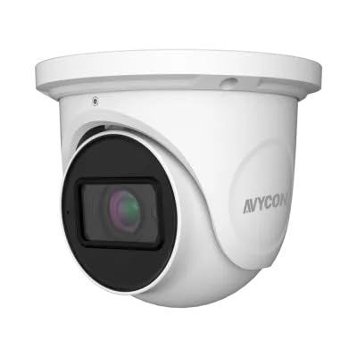 AVC-ENN81AVT  4K H.265 Motorized Varifocal Eyeball IP Camera with 164ft Smart IR & AI Video Analytics