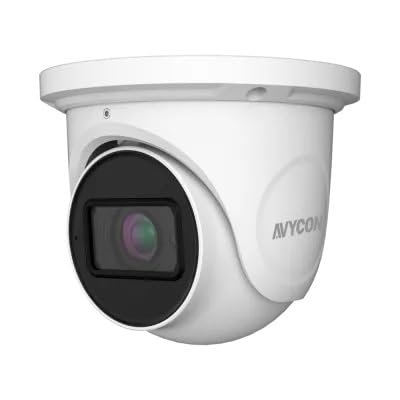 AVC-ENN81AVT  4K H.265 Motorized Varifocal Eyeball IP Camera with 164ft Smart IR & AI Video Analytics