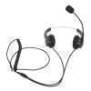 NutriEss Binaural Professional Wired Headset VH530DRJ9 OmniDirectional Microphone Business Office Telephone Call Center Corded Headset for Customer Service (VH530D-RJ9 (Bino Ears)) view 1