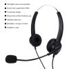 NutriEss Binaural Professional Wired Headset VH530DRJ9 OmniDirectional Microphone Business Office Telephone Call Center Corded Headset for Customer Service (VH530D-RJ9 (Bino Ears)) view 3