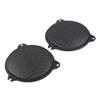 Cninba13 Motorbike Black Front Speaker Mesh Gilles Gills Cover Guards For Harley Davidson Electra Glide 2014 2015 2016 2017 2018 view 3