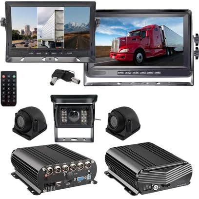 FalconEye Electronics Multi-Cam 1080P Resolution Black Box DVR, Supports 8 Cameras (4 Cam System, no Memory)
