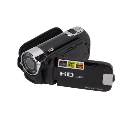 ACAGALA Video Camera Camcorder Full HD Camera Recorder 270 Rotation 2.7 Inch Color Screen 16X Zoom Digital Camcorders (Black)