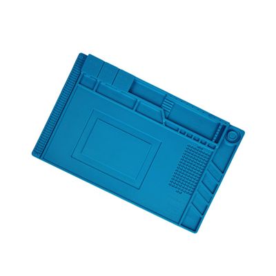 SEWOART S Magnetic Silicone Repair Mat -static Pad for Electronics Phone Maintenance Non- Design Organized Sections for Tools and Components