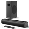Saiyin Soundbar with 4'' Subwoofers - 70W Rounded-Edge Subwoofer & Compact Soundbar for TV, 2.1 Audio Enhanced Surround Sound System for TV, Bluetooth/Optical/AUX Connection for TV/PC view 1