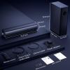 Saiyin Soundbar with 4'' Subwoofers - 70W Rounded-Edge Subwoofer & Compact Soundbar for TV, 2.1 Audio Enhanced Surround Sound System for TV, Bluetooth/Optical/AUX Connection for TV/PC view 3