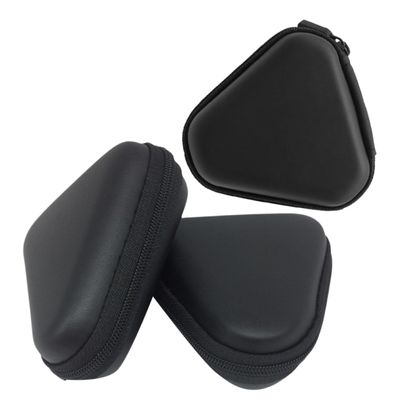 Gadpiparty 3pcs Portable Finger Storage Pouches for Cables Multi-functional Organizer Bag for Headphones and Data Cords and Compact Holders Black