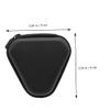 Gadpiparty 3pcs Portable Finger Storage Pouches for Cables Multi-functional Organizer Bag for Headphones and Data Cords and Compact Holders Black view 4