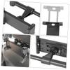 ARTIBETTER Car Headrest Holder for Tablets Cell Phones Rotation Press Adjust for Comfortable Viewing Black view 1