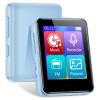 64GB MP3 Player, Bluetooth Music Player, Portable High Fidelity Lossless Music Player with Recorder, FM Radio, 1.8 inch Screen, Up to 512GB, Blue view 1