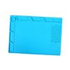 IWOWHERO Cell Phone Repair Mat Magnetic Silicone Mat Heat Insulation Repair Pad Non-slip Surface from Scratches view 1