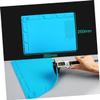 IWOWHERO Cell Phone Repair Mat Magnetic Silicone Mat Heat Insulation Repair Pad Non-slip Surface from Scratches view 2