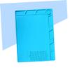 IWOWHERO Cell Phone Repair Mat Magnetic Silicone Mat Heat Insulation Repair Pad Non-slip Surface from Scratches view 3