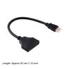 JTLB 1080P High Definition Multimedia Interface Splitter Adapter Cable Female 1 to 2 Way for HD TV view 3