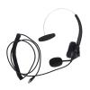 NutriEss Binaural Professional Wired Headset VH530DRJ9 OmniDirectional Microphone Business Office Telephone Call Center Corded Headset for Customer Service (VH530-RJ9 (Single Ear)) view 1