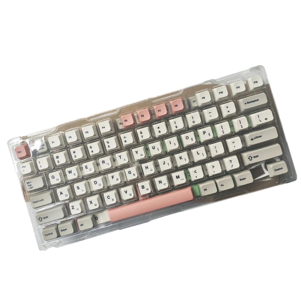 138Key/set XDA Height 9009 Retro Keycap for Mechanical Keyboards PBTs DyeSubbed Key Caps for Switches