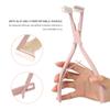 GlamorDove Tape in Hair Extension Pliers Stainless Steel Hair Sealing Pliers Flat Sutface Tape in Pliers for Human Hair Extension with Silicone Pad Jaws Hair Styling view 4