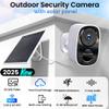 HITELLARCAM 2025 Upgraded 2K Security Cameras Wireless Outdoor with Solar Panels, Free Cloud Storage, AI Motion Detection Spotlight Siren Alarm Outdoor Camera Wireless, 2-Way Talk, IP66 Waterproof view 2