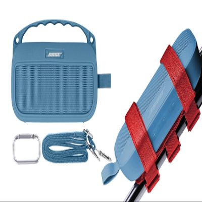 co2CREA Silicone Case for Bose SoundLink Flex 2nd Speaker + Speaker Mount