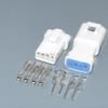 0.7mm 4 Pin/Way Male Female Automotive Connector Plug Housing for 04R-JWPF-VSLE-S 04T-JWPF-VSLE-S - (Color Name: 2set Male Female) view 4