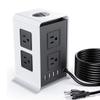 JSEIAJB Multiple AC Electrical Rewireable Power StripOutlets Extension Socket Cord Cable view 1