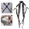 Akozon Premium Leather Double Shoulder Camera Strap, Adjustable Harness with Dual Buckle Clips for DSLR Cameras - Photography Accessories (#11) view 2