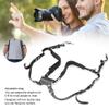 Akozon Premium Leather Double Shoulder Camera Strap, Adjustable Harness with Dual Buckle Clips for DSLR Cameras - Photography Accessories (#11) view 3