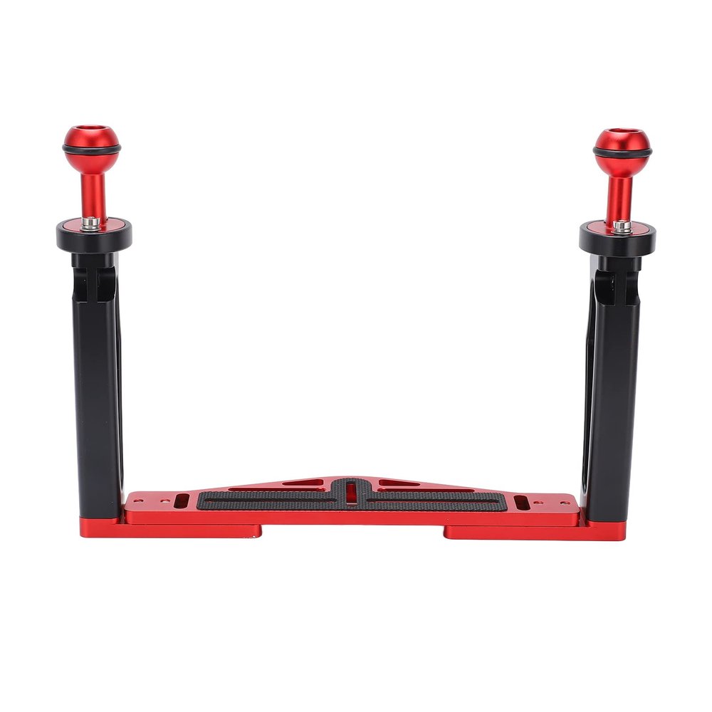 Camera Stabilizer Tripod Mount Aluminum Alloy Bracket for DSLR Mirrorless with Anti Vibration Design and Universal Compatibility
