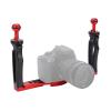 Camera Stabilizer Tripod Mount Aluminum Alloy Bracket for DSLR Mirrorless with Anti Vibration Design and Universal Compatibility view 3