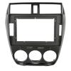10 Inch 2 Din Car Radio Fascia Fascias Panel Frame CD DVD Dash for Audio Interior for Honda 2006-2013 City - (Color Name: Frame) view 1
