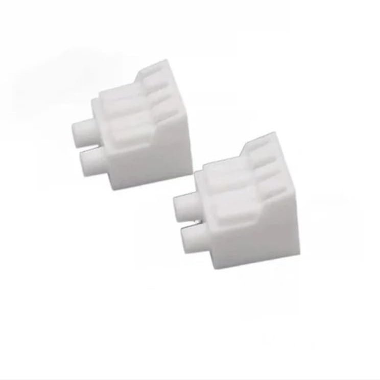 LC dust Cap simplex Duplex 10 Pieces for Fiber Optic Patch Cord Pigtail Square dust Plug Plastic Single Double Protective Cover(Beige)