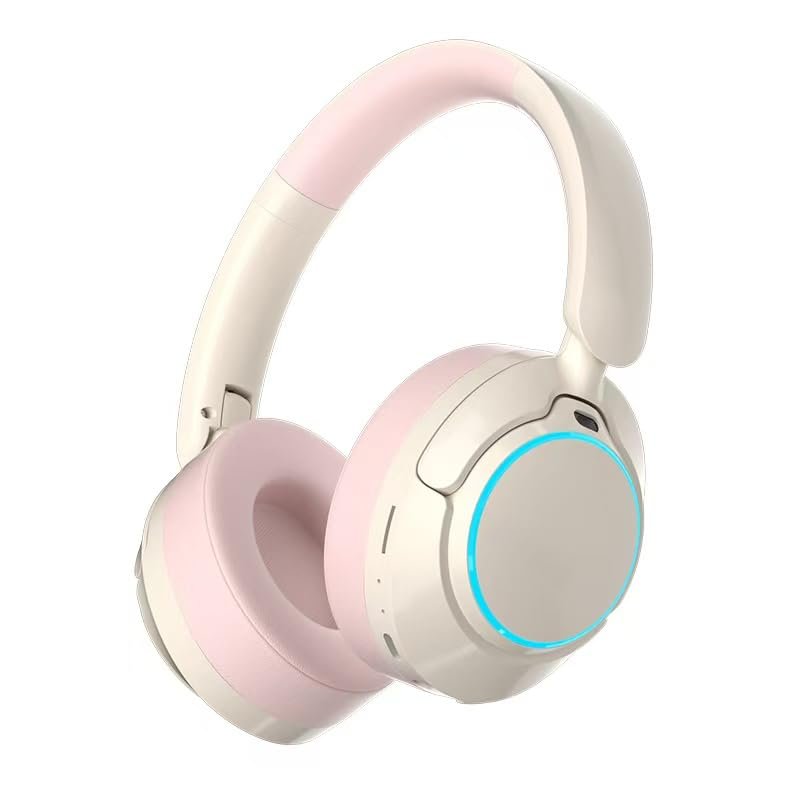 CMXELCS Wireless Headphone, Active Noise Canceling Stereo Wireless Headset Earphone for Desktop Computer,Laptop,Smartphone