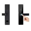JUCFRDNJ Tuya Electronic Lock WiFi Smart Door Lock Fingerprint Lock Password/IC Card/Key/with 8 Language Voice System(22x240,Red Bronze) view 1