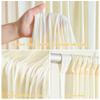 10ftx10ft Ivory Backdrop Curtains 2 Panels for Parties Wrinkle Free Ivory Photo Curtain Backdrop Wedding Back Drop Soft Silky Fabric Drapes for Birthday Party Home Decorations Photograph Background view 3