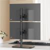 ZCERA Dual-Screen Monitor Stand, Upper and Lower Dual-Screen one-to-Two Computer Cantilever Heightening Lifting Base, Multi-Screen Two-in-one view 1