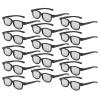 Cocar Real 3D Glasses, Circular Polarized Non-Flashing Passive 3D Glasses For Real Format Cinema/Passive Polarized 3D TV Projector - 3D-eyewear That Supports 3D TV And Cinema (15pcs) view 1