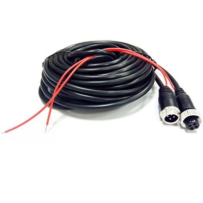 Aviation Connect Cable with Trigger Wire for 4CH Monitor Bus DVR CCTVCamera 4 pin Rearview Camera Video Extension Cable - (A, Color Name: 5M)