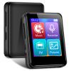 MP3 Music Player, 1.8 inch Screen Portable HiFi MP3 Player Expandable to 512GB, with Bluetooth, FM Radio, Recorder, Photo, Black with 64GB TF Card view 1