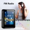 MP3 Music Player, 1.8 inch Screen Portable HiFi MP3 Player Expandable to 512GB, with Bluetooth, FM Radio, Recorder, Photo, Black with 64GB TF Card view 2