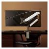 BEGWVDJTP Monitor Cantilever Bracket Robotic arm Computer Laptop Desktop Lift Wall-Mounted Heightening arm Dual-Screen Desktop clamp Table(Black and White) view 1